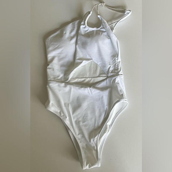 NWT Ramy Brook India One Piece Swimsuit in White Size XS - Picture 1 of 3
